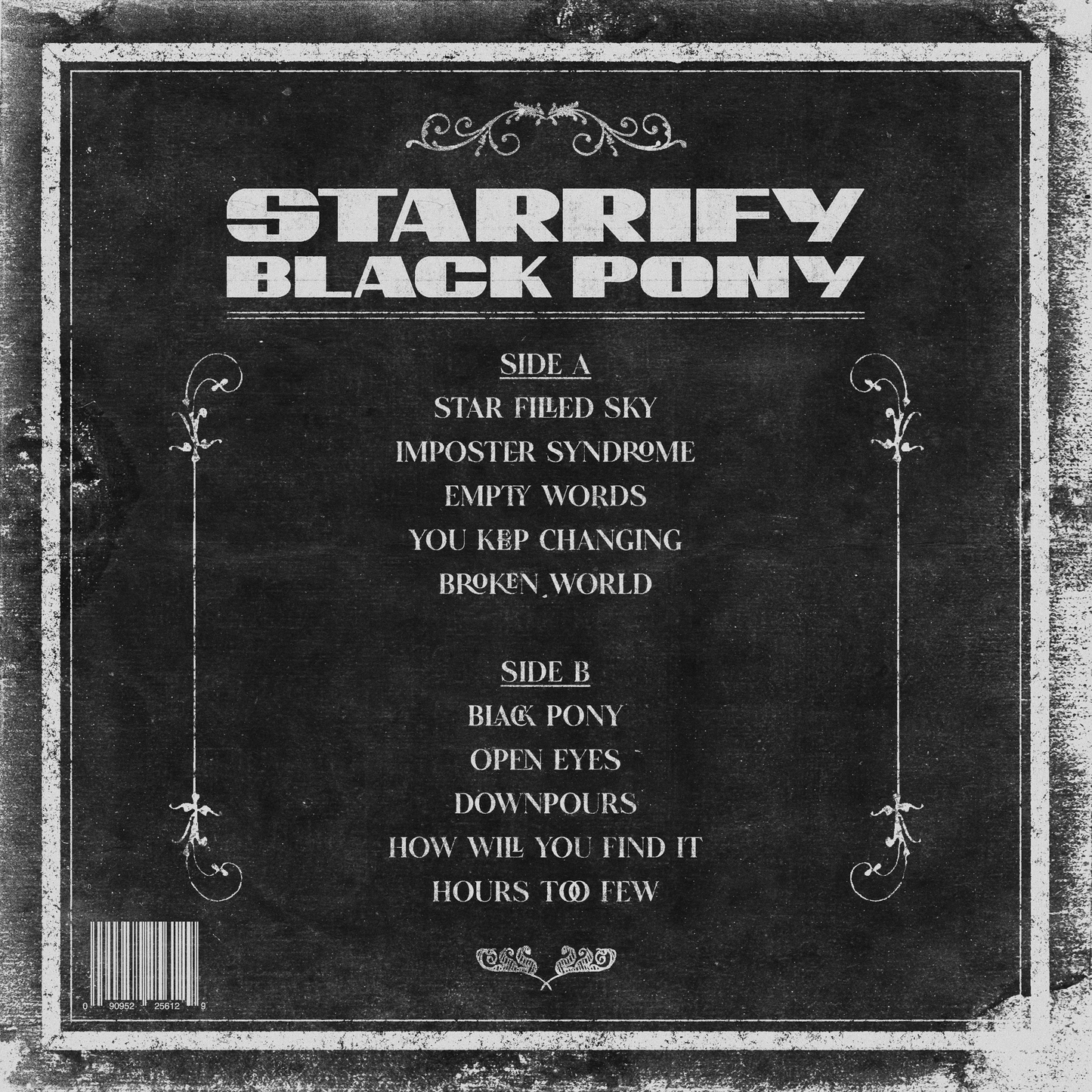 Starrify Black Pony Vinyl Limited Edition